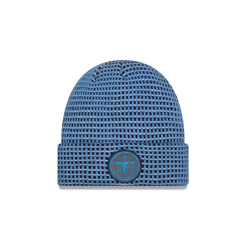 Tennessee Titans 2026 Sideline Cold Weather Cuff Knit Hat made by New Era