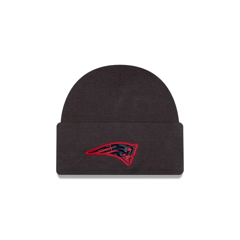 New England Patriots 2026 Sideline Cold Weather Skully Hat made by New Era