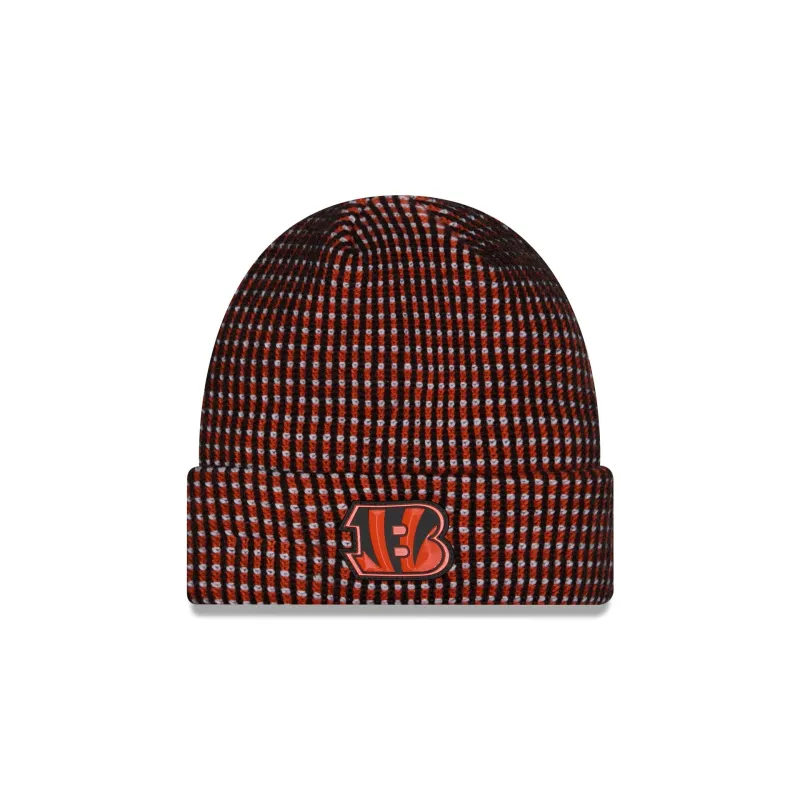Cincinnati Bengals 2026 Sideline Cold Weather Cuff Knit Hat made by New Era