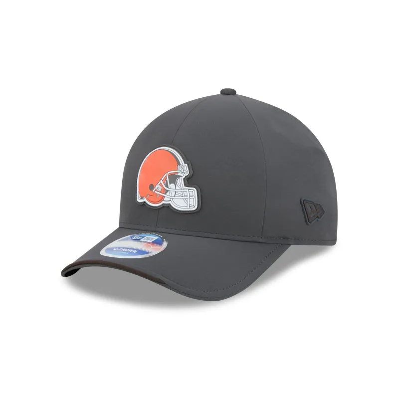 Cleveland Browns 2026 Sideline Cold Weather 9FORTY M-Crown Snapback Hat made by New Era