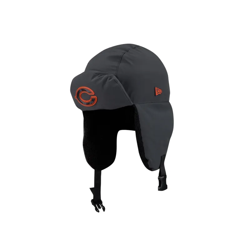 Chicago Bears 2026 Sideline Cold Weather Fashion Trapper Hat made by New Era