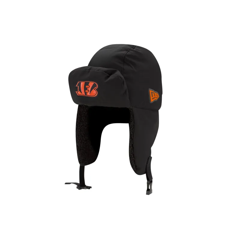Cincinnati Bengals 2026 Sideline Cold Weather Fashion Trapper Hat made by New Era