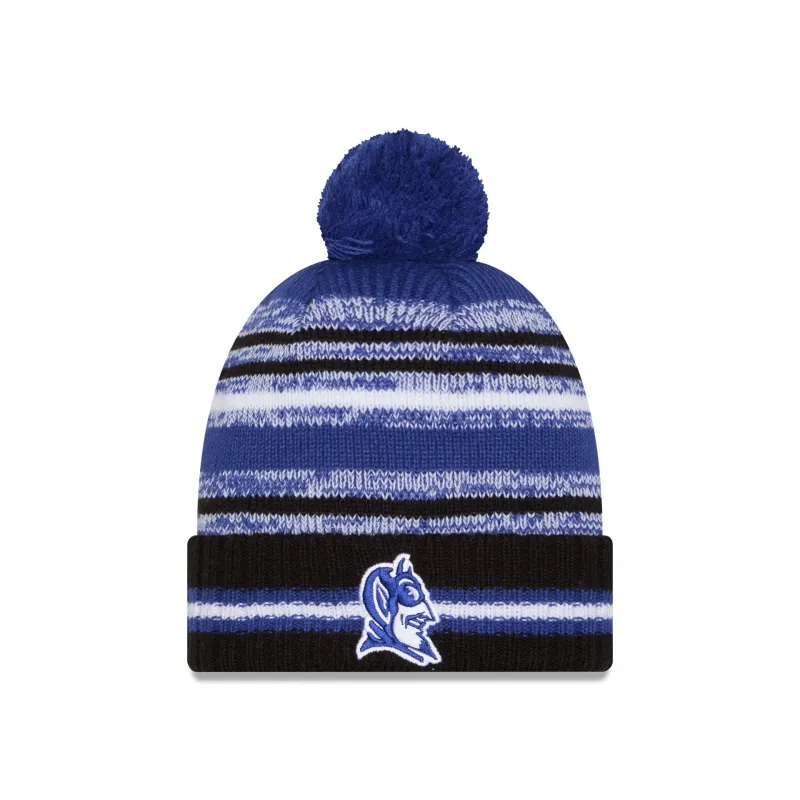 Duke Blue Devils Cheer Pom Knit Hat made by New Era