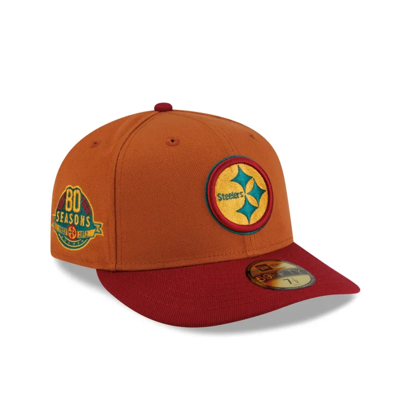 Just Caps Harvest Collection Pittsburgh Steelers 59FIFTY Fitted Hat made by New Era