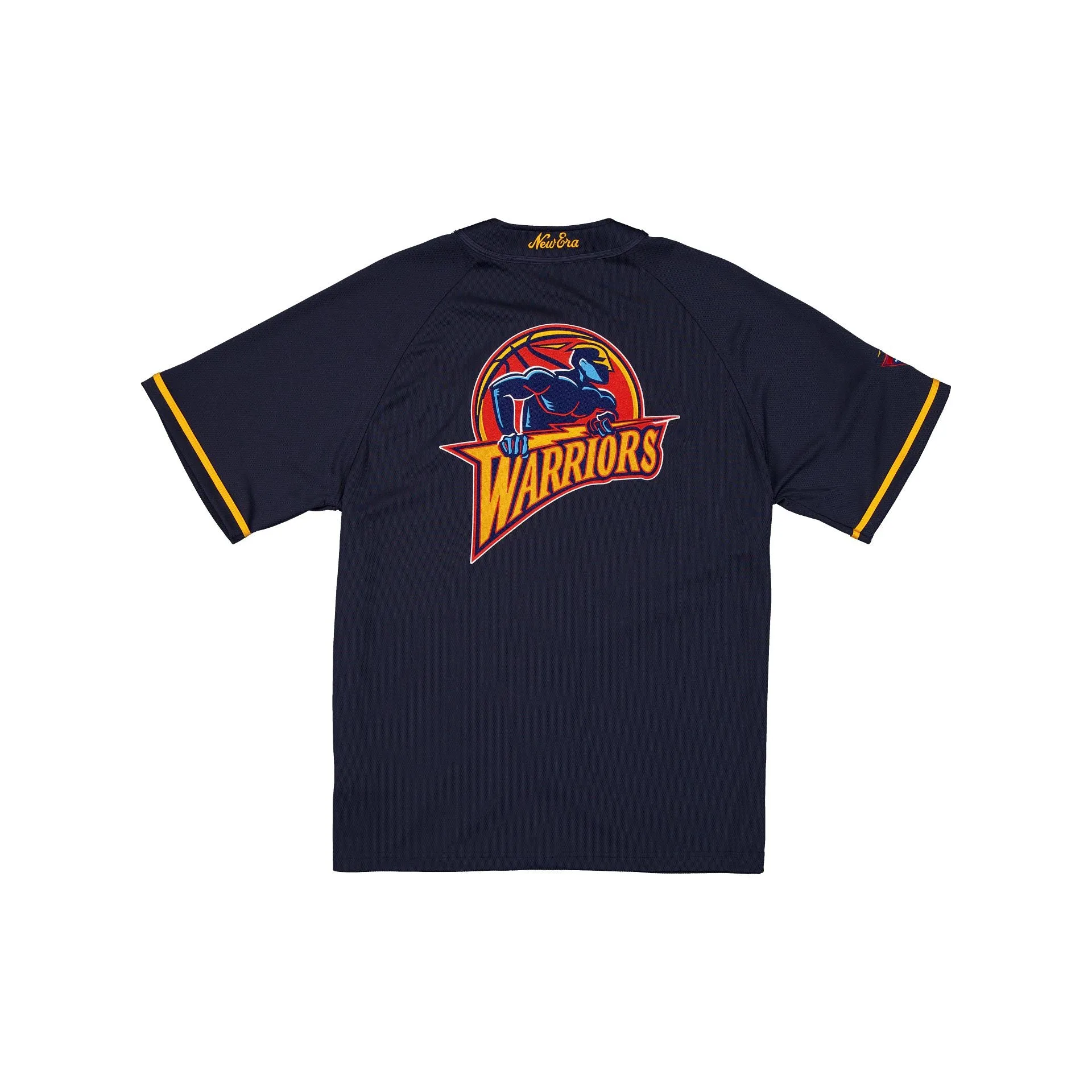 Golden State Warriors Hardwood Classics Navy Jersey sold by New Era product image thumbnail 2
