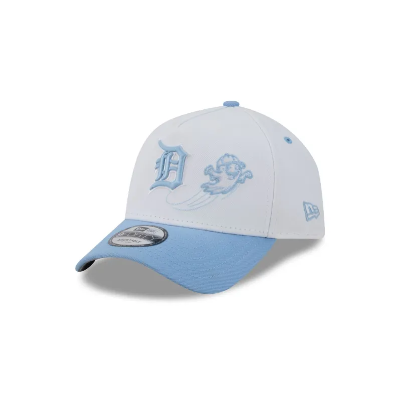 Detroit Tigers Chrome Ghost 9FORTY A-Frame Snapback Hat made by New Era