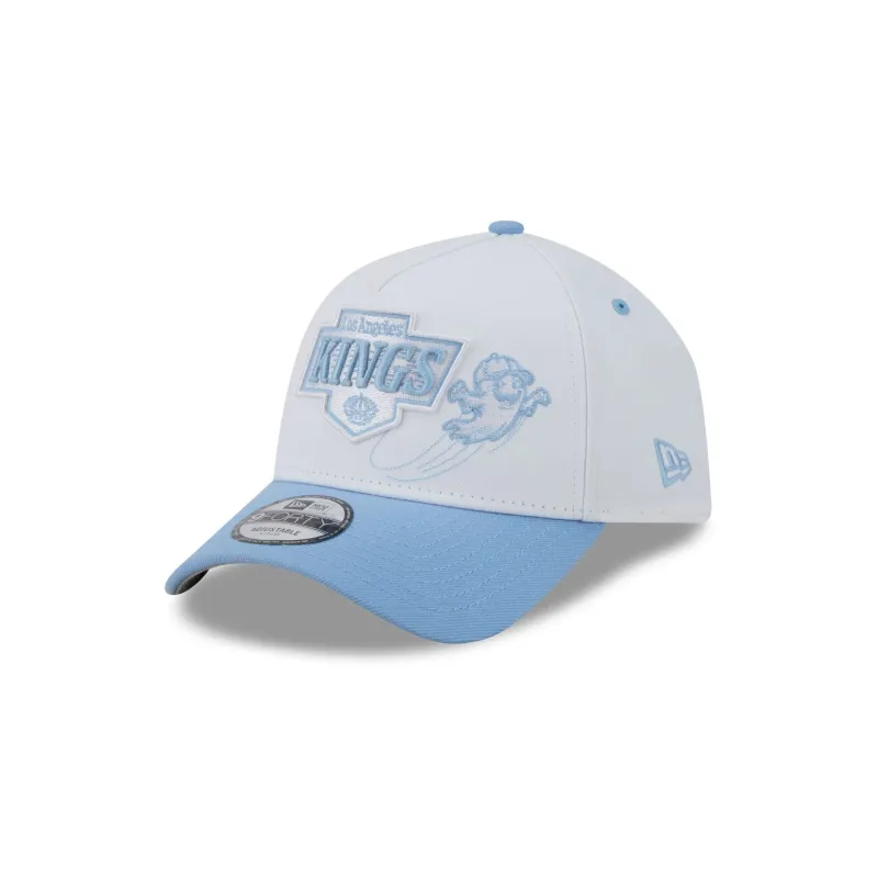 Los Angeles Kings Chrome Ghost 9FORTY A-Frame Snapback Hat made by New Era
