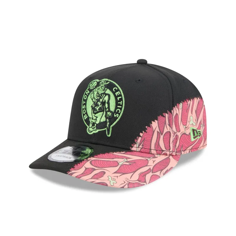 Boston Celtics Brains 9FIFTY Snapback Hat made by New Era