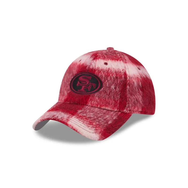 San Francisco 49ers Brushed Plaid Casual Classic Adjustable made by New Era