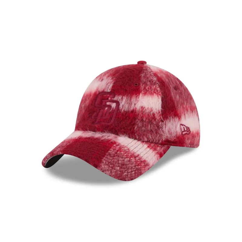San Diego Padres Brushed Plaid Casual Classic Adjustable made by New Era