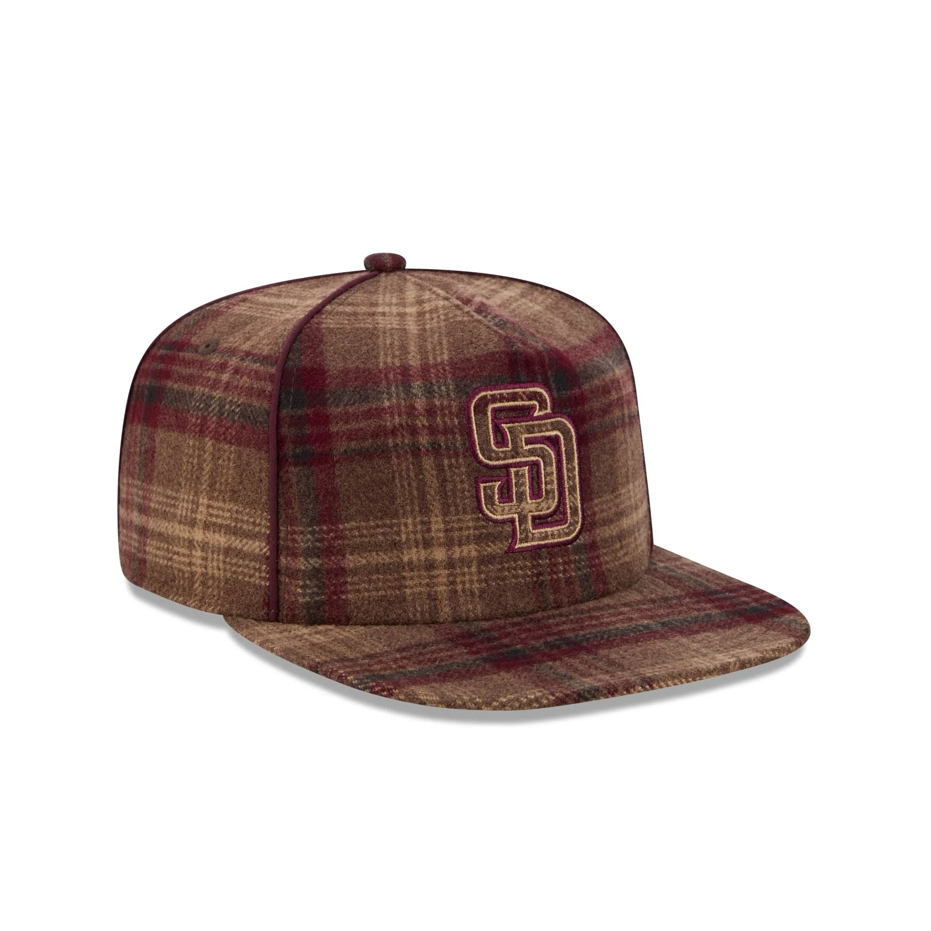 San Diego Padres Fall Plaid 19TWENTY Snapback Hat sold by New Era product image thumbnail 3