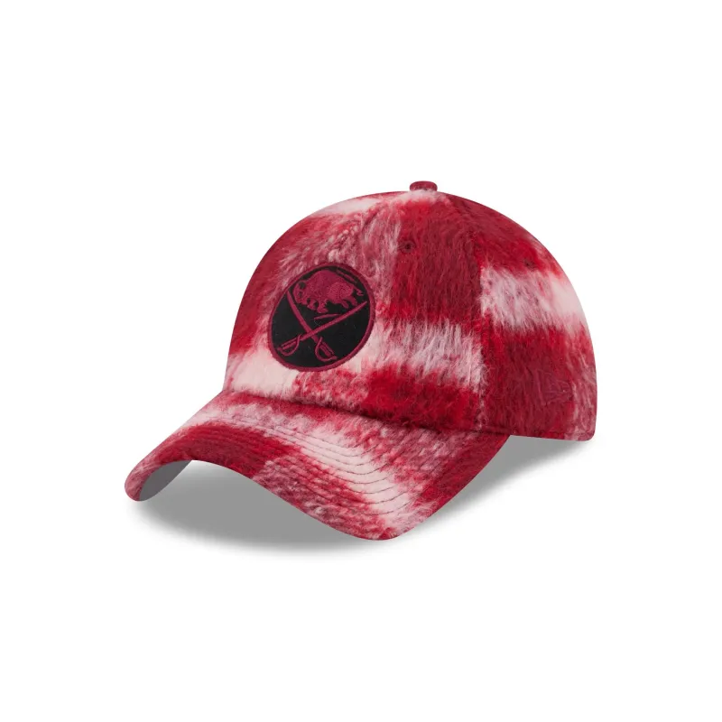 Buffalo Sabres Brushed Plaid Casual Classic Adjustable made by New Era