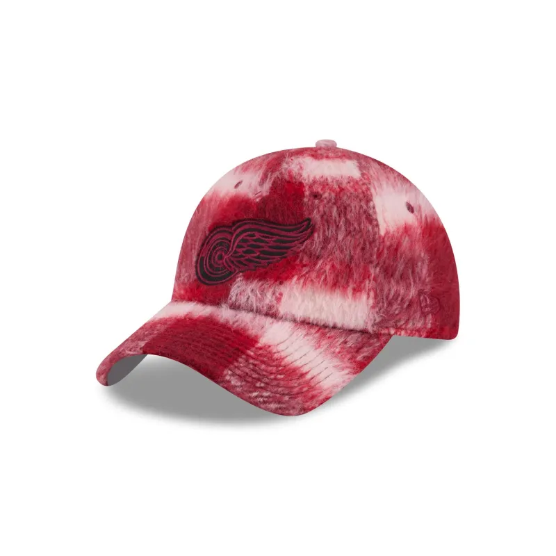 Detroit Red Wings Brushed Plaid Casual Classic Adjustable made by New Era