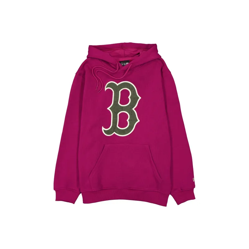 Boston Red Sox Corduroy Logo Cherry Hoodie made by New Era