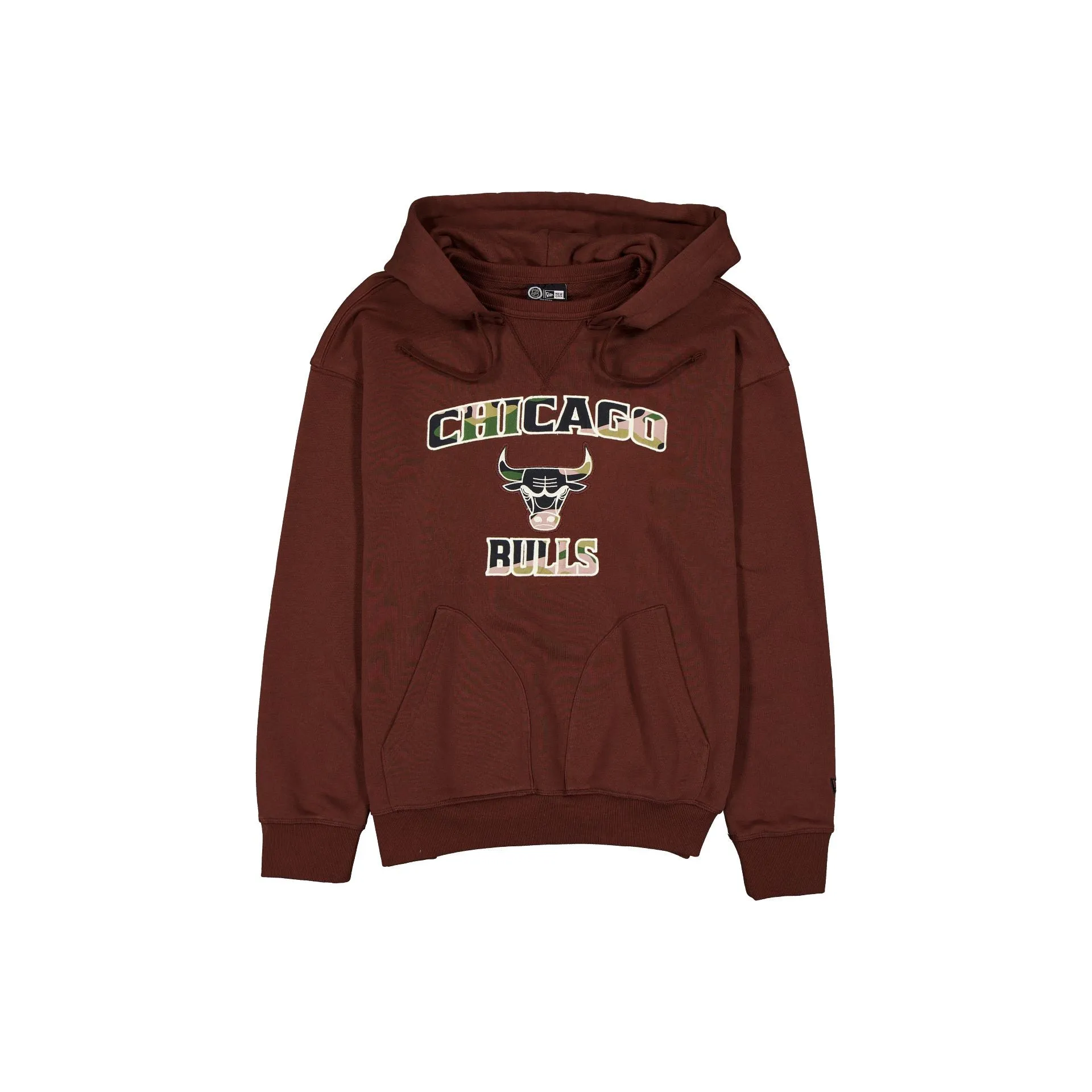 Chicago Bulls Camo Logo Brown Hoodie sold by New Era