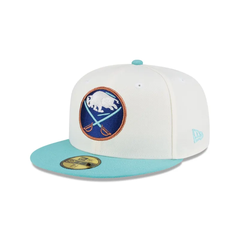 Buffalo Sabres Copper Pack 59FIFTY Fitted Hat made by New Era