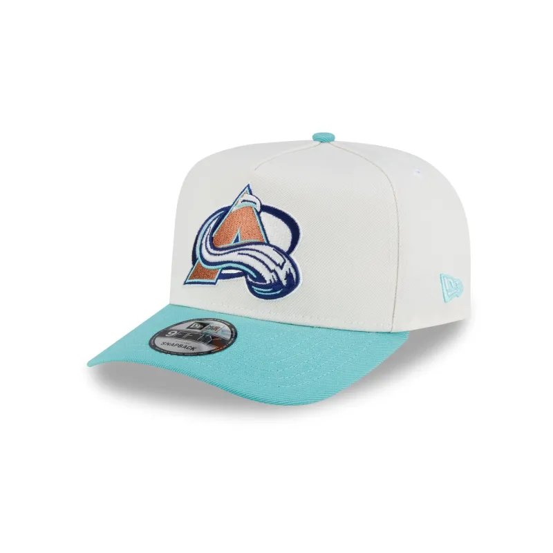 Colorado Avalanche Copper Pack 9FIFTY A-Frame Snapback Hat made by New Era