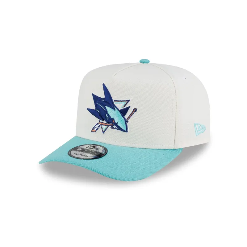 San Jose Sharks Copper Pack 9FIFTY A-Frame Snapback Hat made by New Era