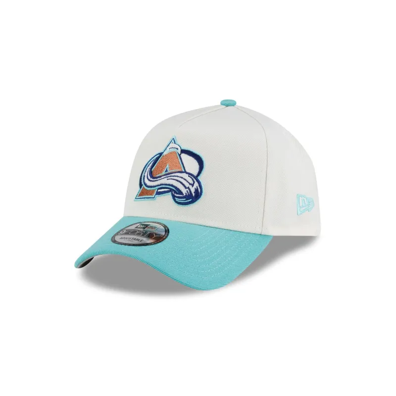 Colorado Avalanche Copper Pack 9FORTY A-Frame Snapback Hat made by New Era