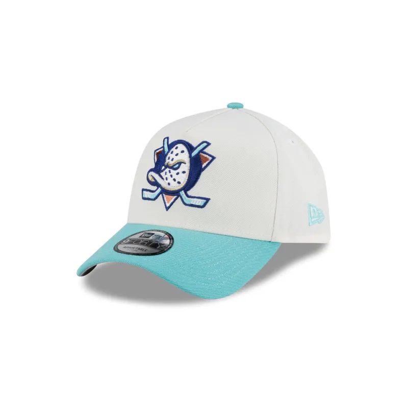 Anaheim Ducks Copper Pack 9FORTY A-Frame Snapback Hat made by New Era
