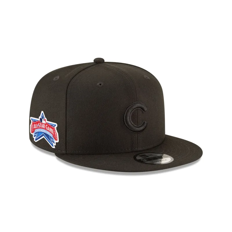 Chicago Cubs 2027 All-Star Game Host Black 9FIFTY Snapback Hat made by New Era