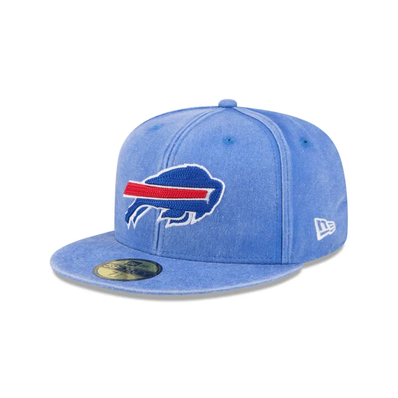 Buffalo Bills Washed 59FIFTY Fitted Hat made by New Era