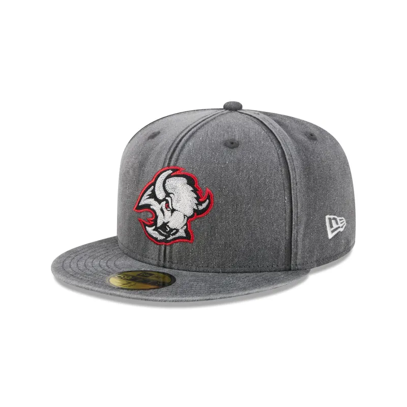 Buffalo Sabres Goathead Washed 59FIFTY Fitted Hat made by New Era