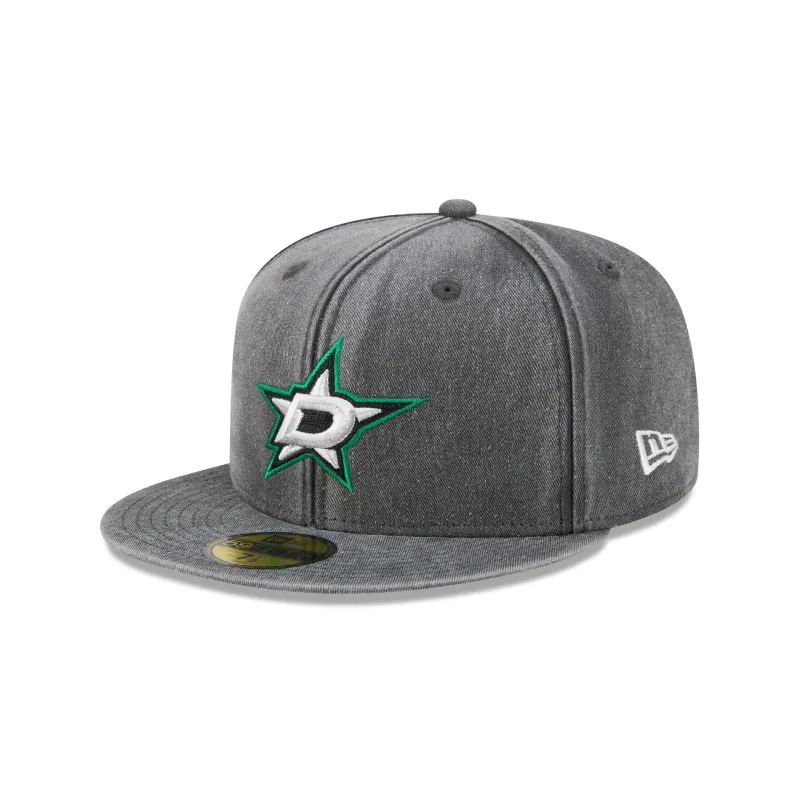 Dallas Stars Washed 59FIFTY Fitted Hat made by New Era