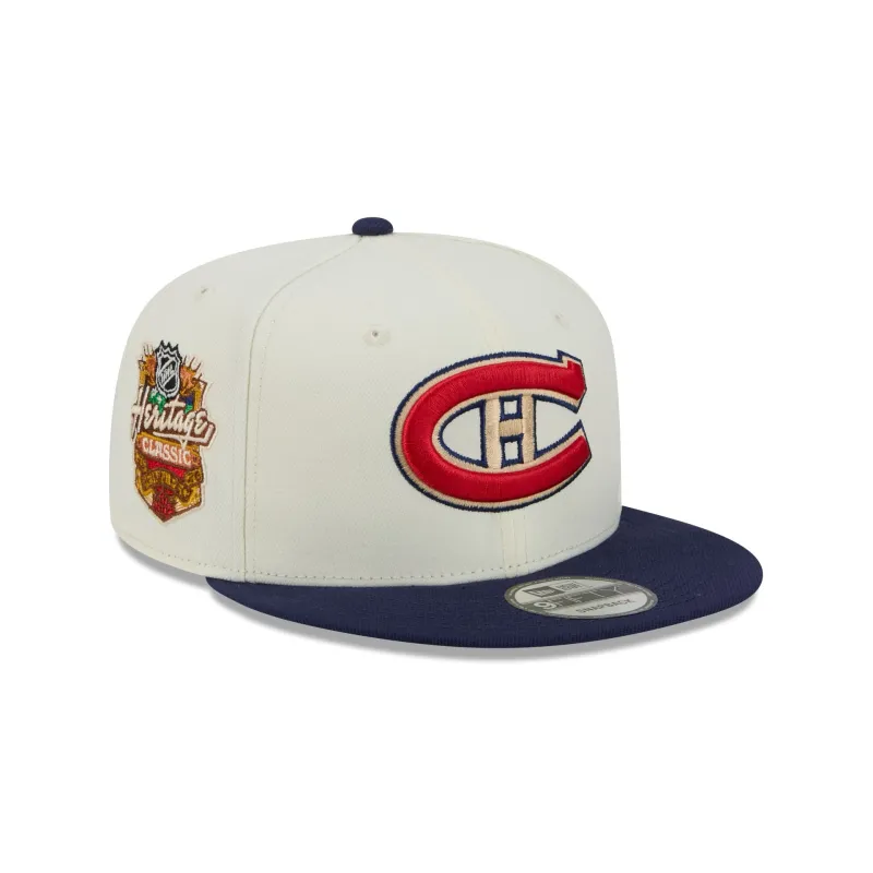 Montreal Canadiens 2026 Heritage Classic 9FIFTY Snapback Hat made by New Era