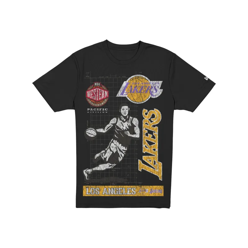 Los Angeles Lakers Sport Classics Athlete T-Shirt made by New Era