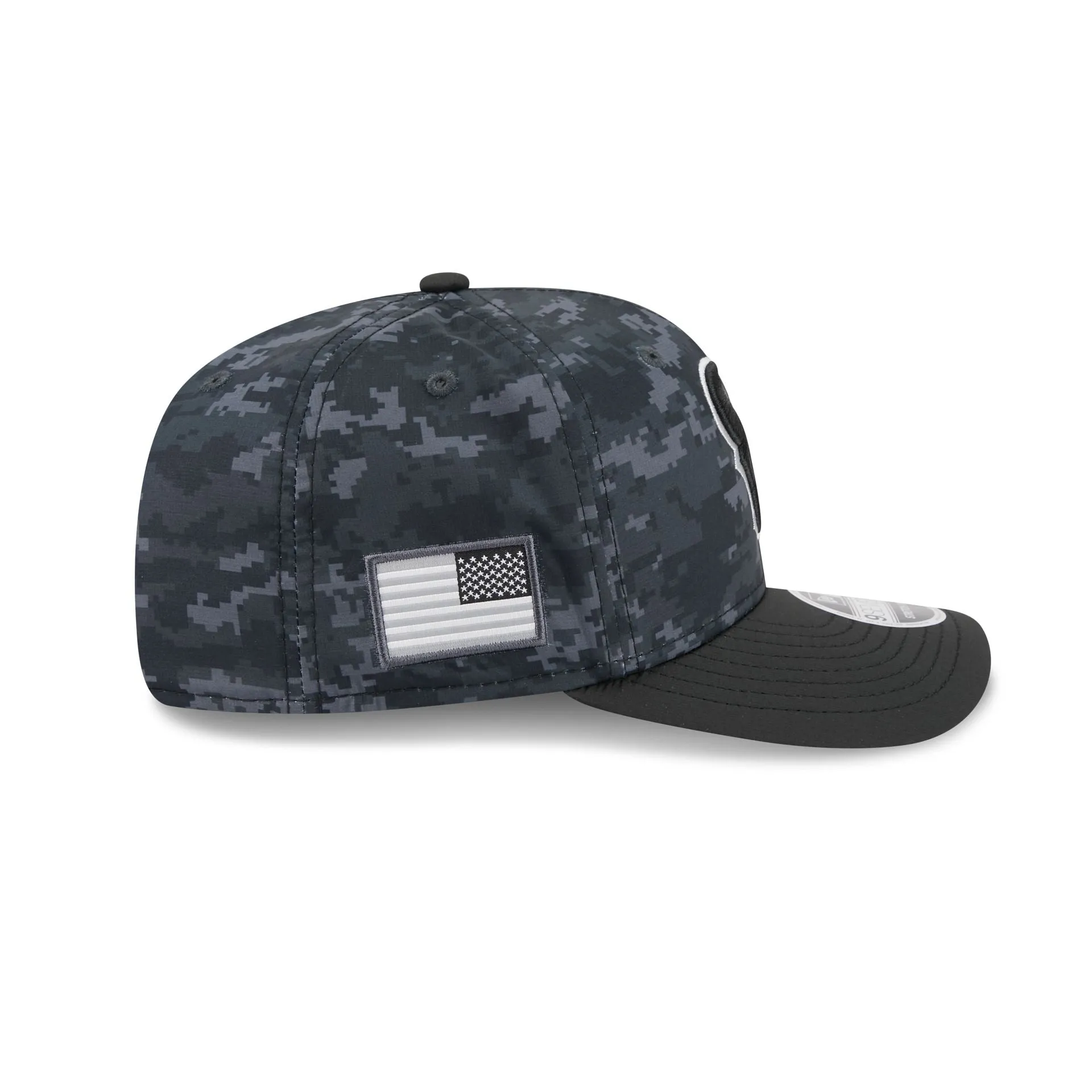Houston Texans 2026 Salute to Service 9SEVENTY Stretch-Snap Hat sold by New Era product image thumbnail 4