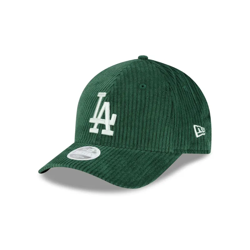 Los Angeles Dodgers Chunky Cord Green Women's 9FORTY M-Crown Adjustable Hat made by New Era