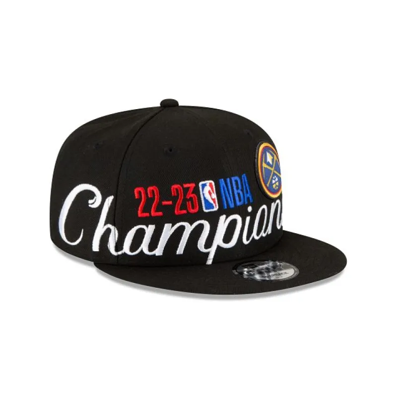 Denver Nuggets 2023 NBA Champs Series Edition Locker Room 9FIFTY Snapback Hat sold by New Era