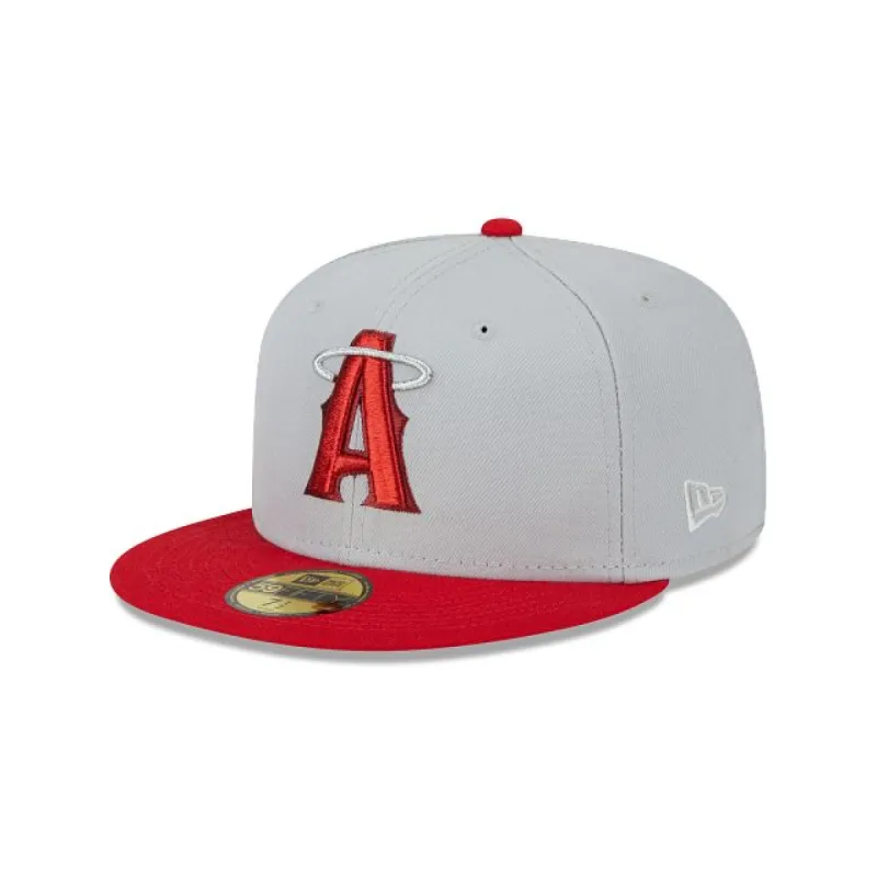 Los Angeles Angels Metallic City 59FIFTY Fitted Hat sold by New Era