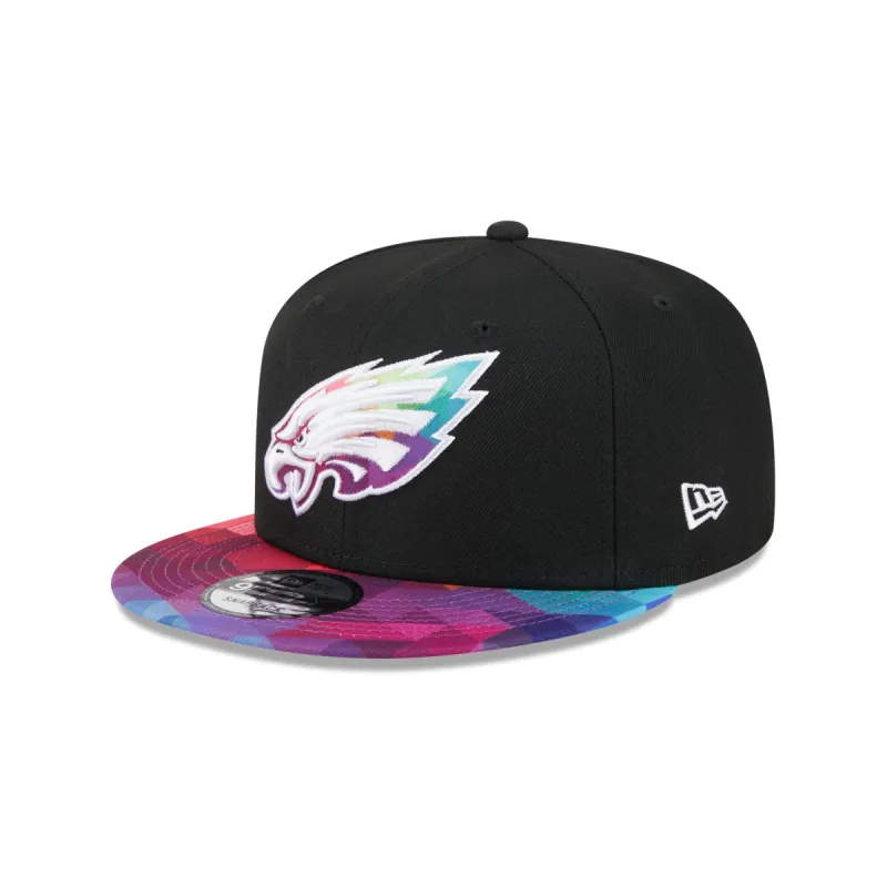 Philadelphia Eagles 2023 Crucial Catch 9FIFTY Snapback Hat sold by New Era