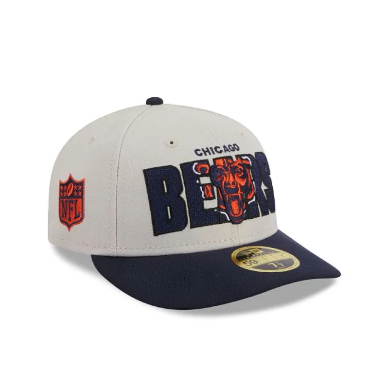 Chicago Bears 2023 Draft Low Profile 59FIFTY Fitted Hat sold by New Era