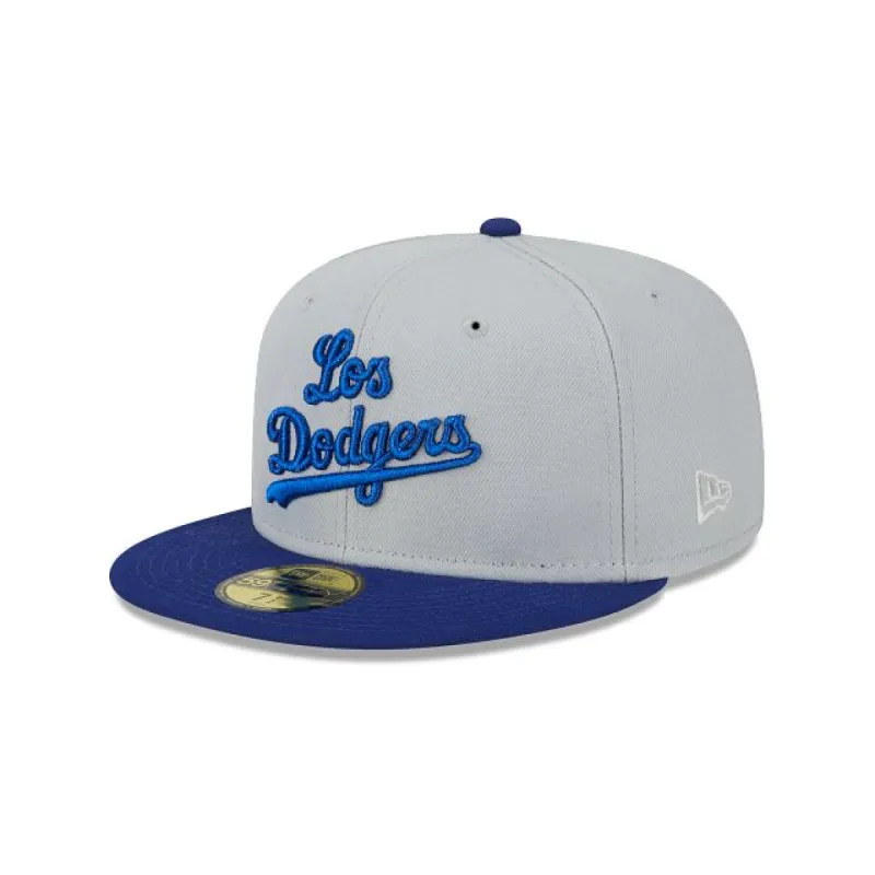 Los Angeles Dodgers Metallic City 59FIFTY Fitted Hat sold by New Era