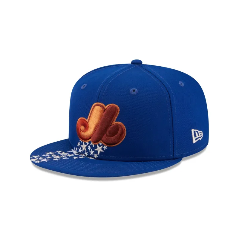 Montreal Expos Meteor 59FIFTY Fitted Hat sold by New Era