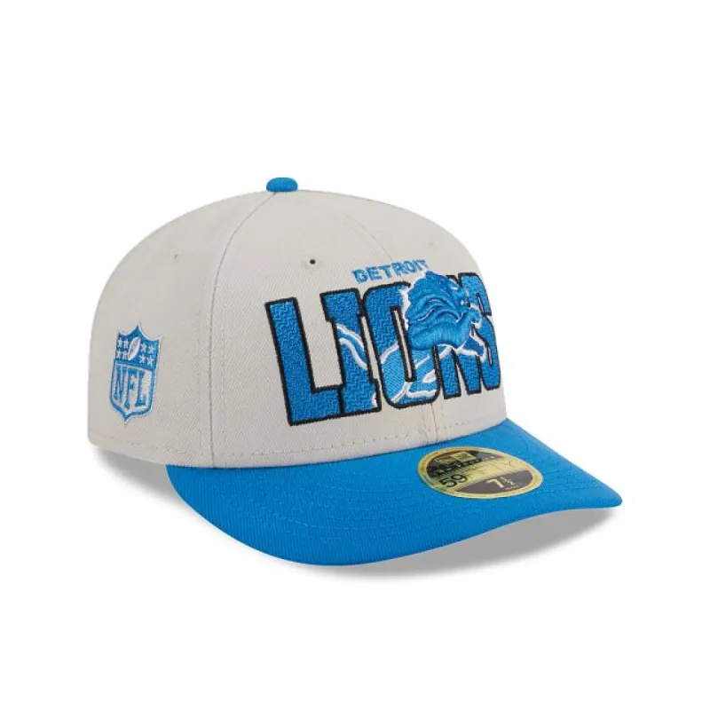 Detroit Lions 2023 Draft Low Profile 59FIFTY Fitted Hat sold by New Era