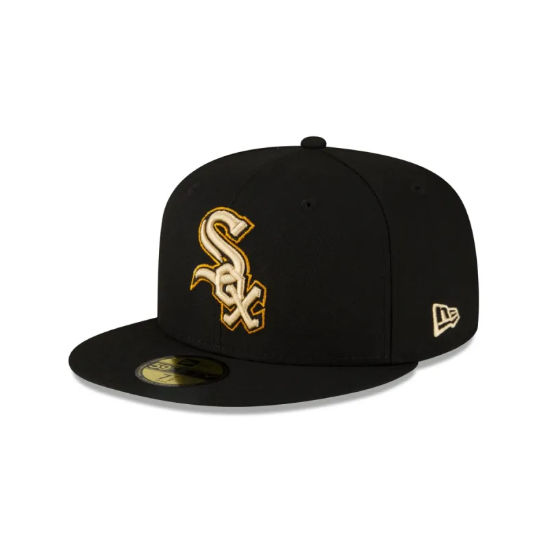 Chicago White Sox Slate 59FIFTY Fitted Hat sold by New Era
