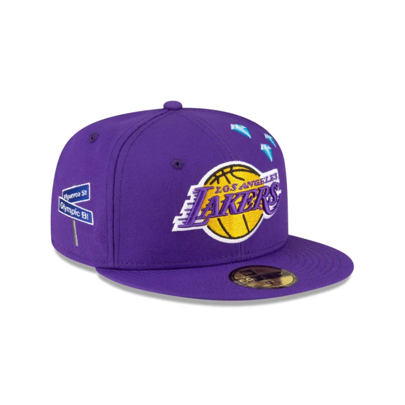 Ben Baller X Los Angeles Lakers Purple 59FIFTY Fitted Hat sold by New Era