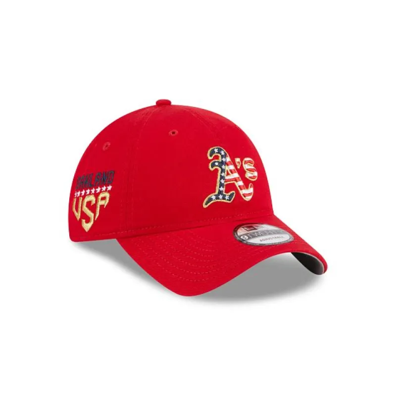Oakland Athletics Independence Day 2023 9TWENTY Adjustable Hat sold by New Era