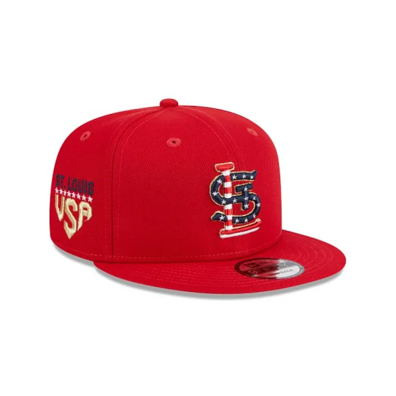 St. Louis Cardinals Independence Day 2023 9FIFTY Snapback Hat sold by New Era