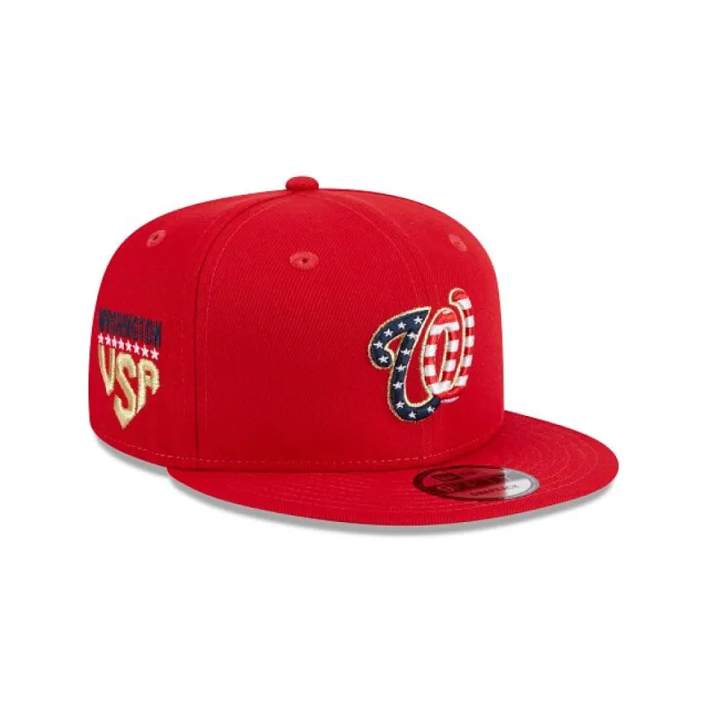 Washington Nationals Independence Day 2023 9FIFTY Snapback Hat sold by New Era