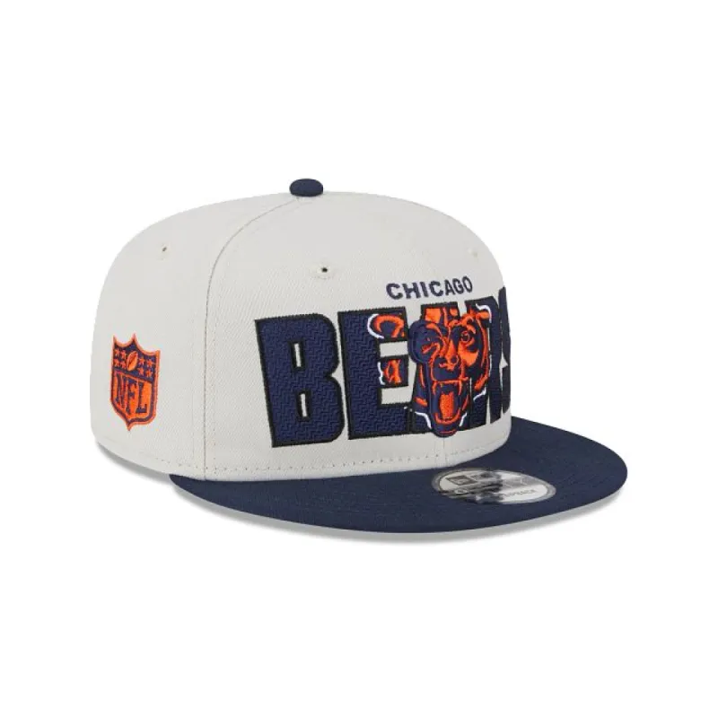Chicago Bears キャップ 白と紺 スナップバック