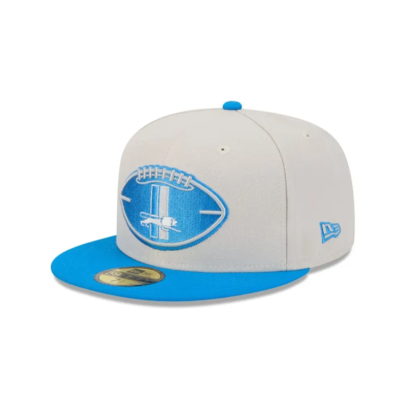 Detroit Lions 2024 Historic Sideline 59FIFTY Fitted Hat sold by New Era