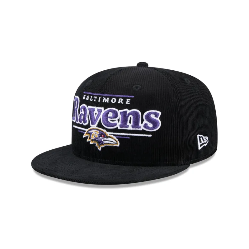 Baltimore Ravens Throwback Display 9FIFTY Snapback Hat sold by New Era
