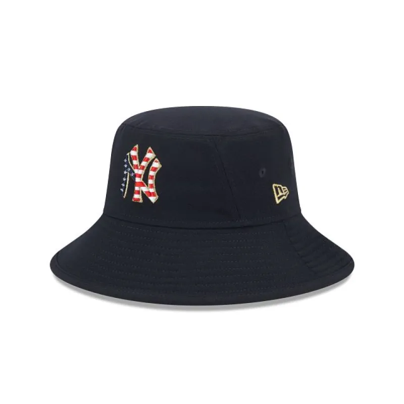 New York Yankees Independence Day 2023 Stretch Bucket Hat sold by New Era