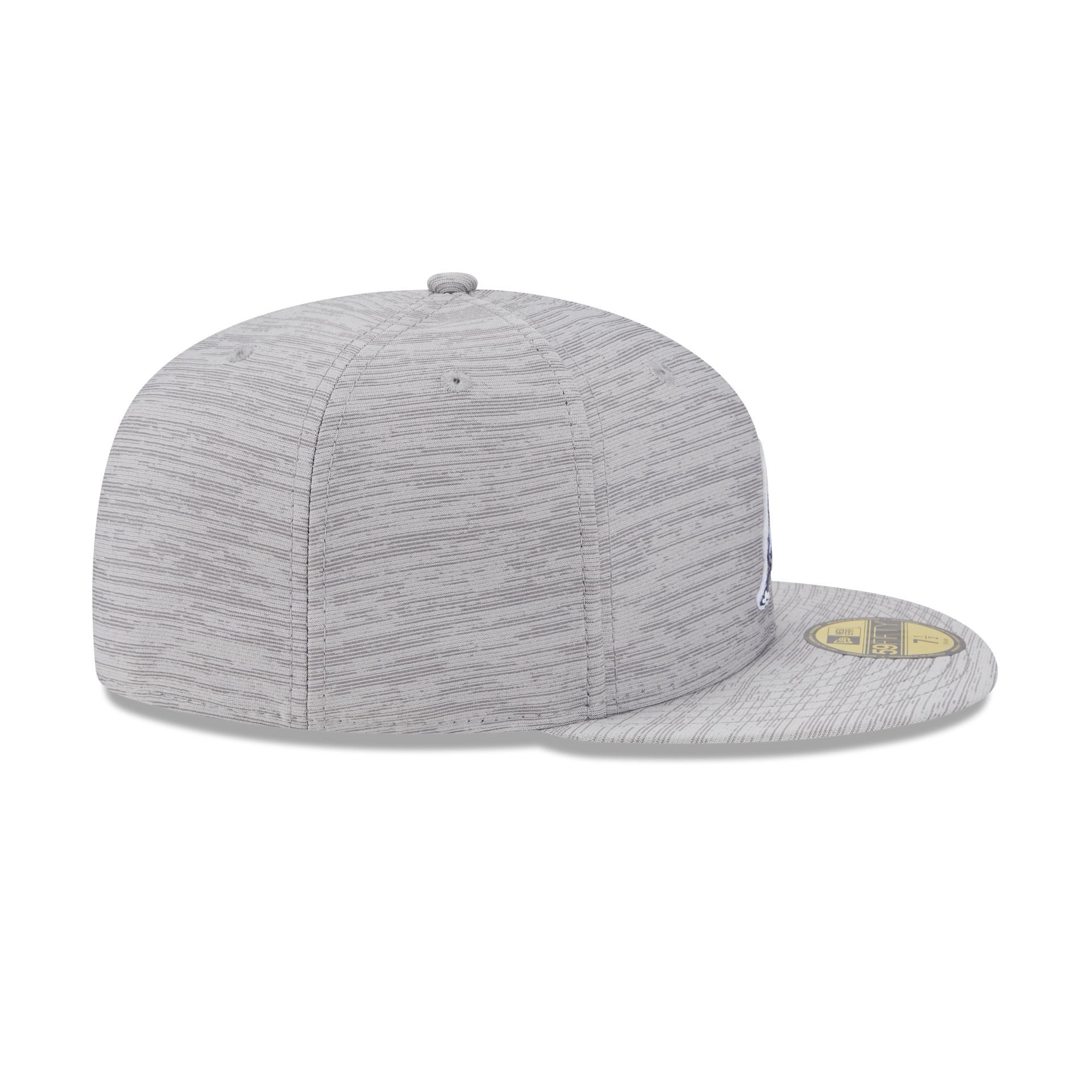 Milwaukee Brewers 2023 Clubhouse Gray 59FIFTY Fitted Hat sold by New Era product image thumbnail 5