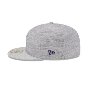 Milwaukee Brewers 2023 Clubhouse Gray 59FIFTY Fitted Hat sold by New Era